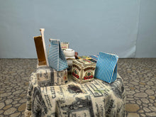 Load image into Gallery viewer, Artisan Handmade Decorated Tea Table Signed