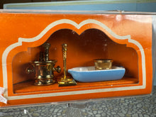 Load image into Gallery viewer, Dollhouse Miniature ~ Vintage Bodo Hennig Pestle & Mortar Frying Pan Kitchenware Set New Made In West Germany