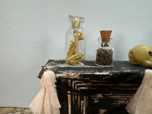 Load image into Gallery viewer, Dollhouse Miniature ~ Artisan Handmade Decorated Halloween Fireplace