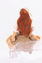 Load image into Gallery viewer, Dollhouse Miniature ~ Handmade & Sculpted Doll in Ethnic Clothing - Traveler