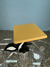 Load image into Gallery viewer, Dollhouse Miniature ~ Vintage Artisan Handmade Hand Painted Skunk Table