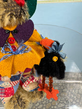 Load image into Gallery viewer, Vintage Artisan Handmade Halloween Bear