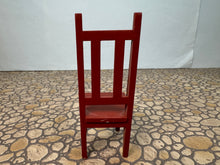 Load image into Gallery viewer, Dollhouse Miniature ~ Vintage Betty's Wooden Miniatures Handmade Chair