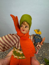 Load image into Gallery viewer, Dollhouse Miniature ~ Vintage Artisan Handmade German Doll Set