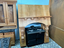 Load image into Gallery viewer, Dollhouse Miniature ~ 8 Piece Artisan Handmade Custom Modern Appliances Granite Kitchen Set With Artisan Hearth & Home UK Stove