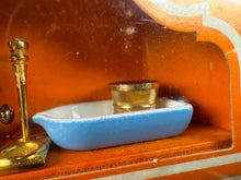 Load image into Gallery viewer, Dollhouse Miniature ~ Vintage Bodo Hennig Pestle & Mortar Frying Pan Kitchenware Set New Made In West Germany