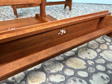 Load image into Gallery viewer, Dollhouse Miniature - Vintage 1996 Artisan Roger Gutheil Table & Bench Set