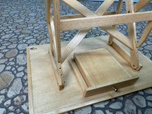 Load image into Gallery viewer, Vintage 2003 Handmade Artisan Victor Franco Folding Work Table With Drawer