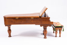 Load image into Gallery viewer, Dollhouse Miniature ~ Handmade Bart Kennedy Piano & Bench - Lee Lefkowitz Estate