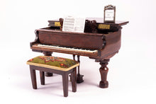 Load image into Gallery viewer, Dollhouse Miniature ~ Handmade Bart Kennedy Piano & Bench (#2) - Lee Lefkowitz Estate