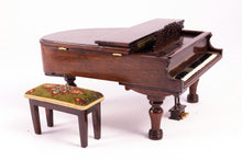 Load image into Gallery viewer, Dollhouse Miniature ~ Handmade Bart Kennedy Piano & Bench (#2) - Lee Lefkowitz Estate