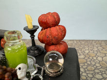 Load image into Gallery viewer, Dollhouse Miniature ~ Artisan Handmade Decorated Halloween Dresser