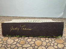 Load image into Gallery viewer, Dollhouse Miniature ~ Artisan Judy Travis Handmade Decorated Halloween / Fall Flowers & Pumpkin Fence