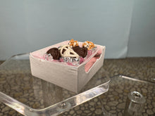 Load image into Gallery viewer, Dollhouse Miniature ~ Artisan Handmade Pastry Box