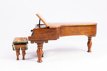 Load image into Gallery viewer, Dollhouse Miniature ~ Handmade Bart Kennedy Piano & Bench - Lee Lefkowitz Estate