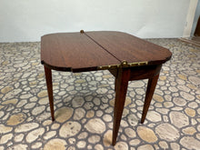 Load image into Gallery viewer, Dollhouse Miniature - Vintage Artisan Roger Gutheil 1998 Handmade Dropleaf Wooden Table With Hinge