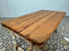 Load image into Gallery viewer, Dollhouse Miniature ~ Artisan Laura Crain Signed Handmade Hand Painted Distressed Table