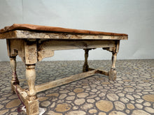 Load image into Gallery viewer, Dollhouse Miniature ~ Artisan Laura Crain Signed Handmade Hand Painted Distressed Table