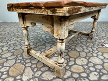 Load image into Gallery viewer, Dollhouse Miniature ~ Artisan Laura Crain Signed Handmade Hand Painted Distressed Table
