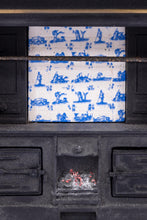 Load image into Gallery viewer, Dollhouse Miniatures ~ Hearth & Home Stove Metal with Upper Rack - Made in UK