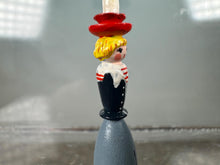 Load image into Gallery viewer, Dollhouse Miniature ~  Vintage 1986 IGMA Artisan Karen Markland Handmade Hand Painted Colonial Candle Stick