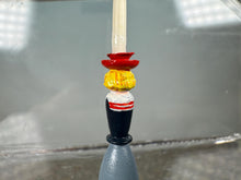 Load image into Gallery viewer, Dollhouse Miniature ~  Vintage 1986 IGMA Artisan Karen Markland Handmade Hand Painted Colonial Candle Stick