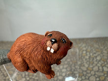 Load image into Gallery viewer, Dollhouse Miniature ~ Vintage 1991 Karen Phillips Handmade Beaver