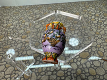 Load image into Gallery viewer, Dollhouse Miniature ~ Artisan Handmade Hand Painted Porcelain Purple Fruit Tree Flower Vase Signed