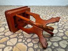 Load image into Gallery viewer, Dollhouse Miniature ~ Vintage 1970's Artisan Robert Gray Handmade Wooden Side Table