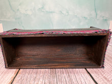 Load image into Gallery viewer, Dollhouse Miniature ~ Vintage Handmade Red , Green, & Blue Plaid Couch