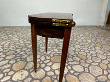 Load image into Gallery viewer, Dollhouse Miniature - Vintage Artisan Roger Gutheil 1998 Handmade Dropleaf Wooden Table With Hinge