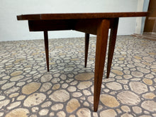 Load image into Gallery viewer, Dollhouse Miniature - Vintage Artisan Roger Gutheil 1998 Handmade Dropleaf Wooden Table With Hinge