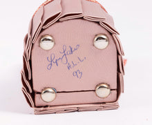 Load image into Gallery viewer, Dollhouse Miniature ~ Dressed Canopy Bed with Silk Bedding & Matching Slip Chair - Lee Lefkowitz Estate