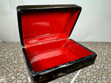 Load image into Gallery viewer, Dollhouse Miniature ~ Artisan Handmade Hand Painted Schnauzer Decorative Box Signed