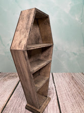 Load image into Gallery viewer, Artisan Handmade Coffin Halloween Display Case