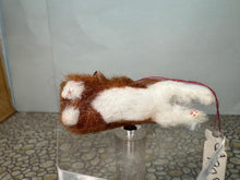 Load image into Gallery viewer, Dollhouse Miniature ~  Artisan Handmade OOAK Fluffy Orange Cat Standing Up