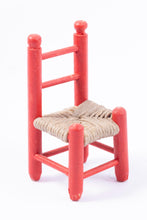 Load image into Gallery viewer, Dollhouse Miniature ~ Kitchen Baskets Assortment with Rug & Small Red Chair - Johnston Collection