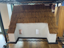 Load image into Gallery viewer, Dollhouse Miniature - Vintage Handmade Irish Tudor With Thatched Roof Fully Finished 1:12 Scale Dollhouse