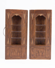 Load image into Gallery viewer, Dollhouse Miniature ~ Handmade 3 Piece Lawbre Fireplace & 2 Bookshelves