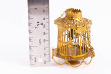 Load image into Gallery viewer, Dollhouse Miniature ~ German Erhard & Sohne Ormolu Birdcage