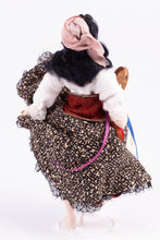 Load image into Gallery viewer, Dollhouse Miniature ~ Gypsy Doll Couple - Man and Woman by Fern Vasi