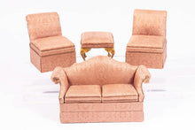 Load image into Gallery viewer, Dollhouse Miniature ~ Four Piece Living Room Set - Elegant