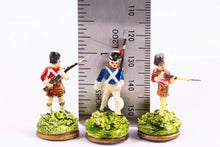 Load image into Gallery viewer, Dollhouse Miniature ~ Trio of Kay Lewis Staffordshire Figurine Soldiers