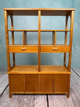 Load image into Gallery viewer, Dollhouse Miniature ~ JBM Australia Modern Book Shelf With Cabinets & Drawers