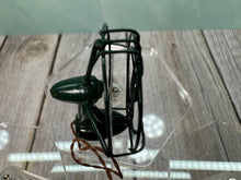 Load image into Gallery viewer, Dollhouse Miniature ~ Vintage IGMA Artisan Lew Kummerow Handmade Metal Fan Green