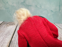 Load image into Gallery viewer, Artisan Handmade Porcelain Sleeping Santa Doll In Pajamas