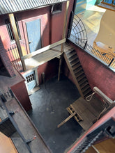 Load image into Gallery viewer, Dollhouse Miniature - Vintage Artisan Steve Hilbert UK "The Prison" Handmade In England 1:12 Scale From Museum In London OOAK