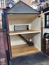 Load image into Gallery viewer, Dollhouse Miniature - Vintage Artisan Steve Hilbert UK "The Prison" Handmade In England 1:12 Scale From Museum In London OOAK