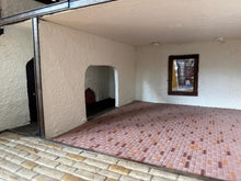 Load image into Gallery viewer, Dollhouse Miniature - Vintage Handmade Irish Tudor With Thatched Roof Fully Finished 1:12 Scale Dollhouse