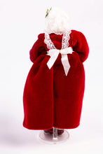 Load image into Gallery viewer, Dollhouse Miniature ~ Mr. & Mrs. Santa Claus Pair - Fern Vasi